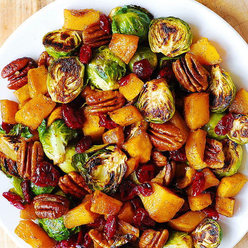 Brussels Sprouts Butternut Squash