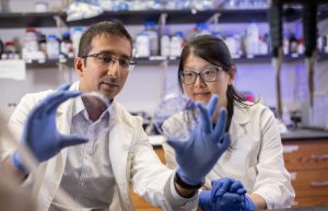 Gaorav P. Gupta, MD, PhD, and Wanjuan Feng, PhD, postdoctoral associate at UNC Lineberger, were corresponding and first authors (respectively) of a publication in Nature Communications.