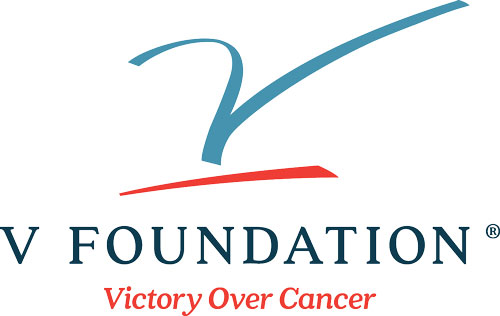 V Foundation logo: Victory Over Cancer