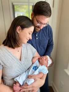 Ben Urick and wife welcome new baby