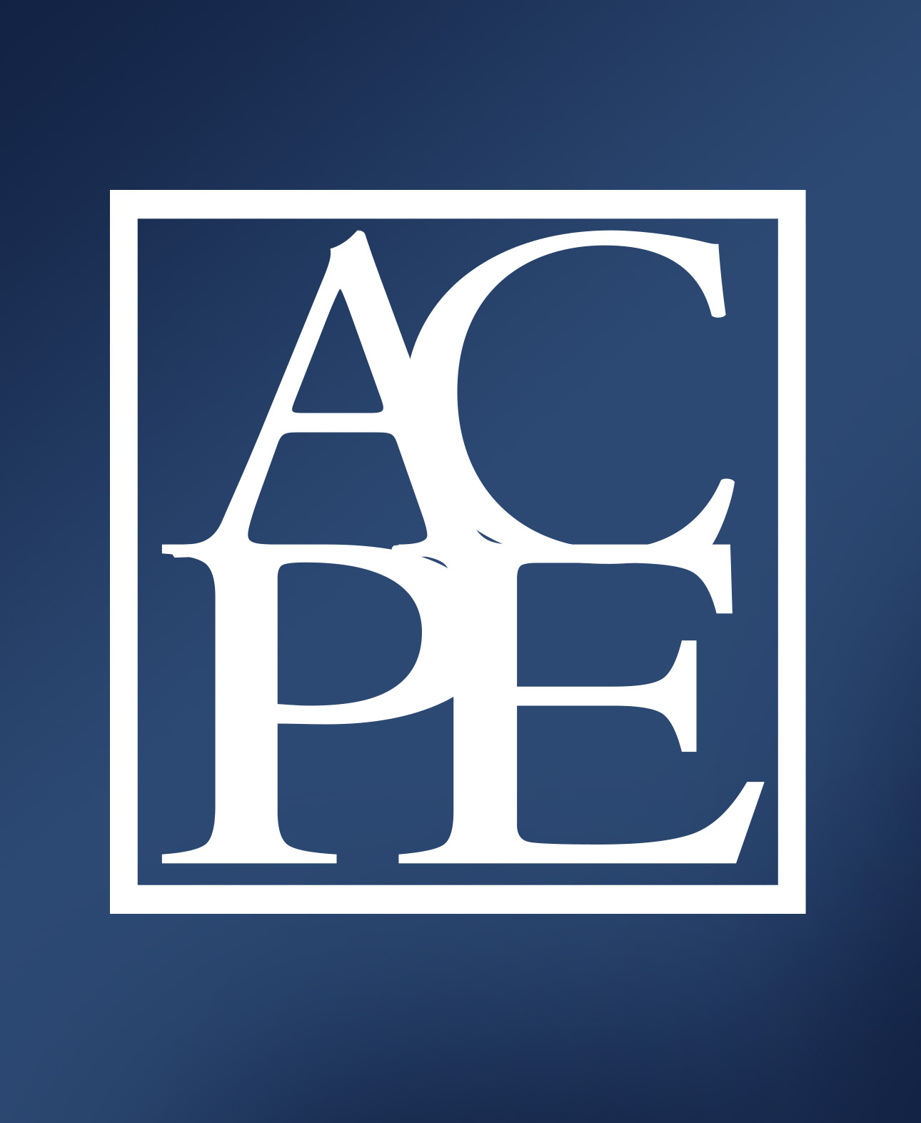Accreditation Council for Pharmacy Education (ACPE) Certification on