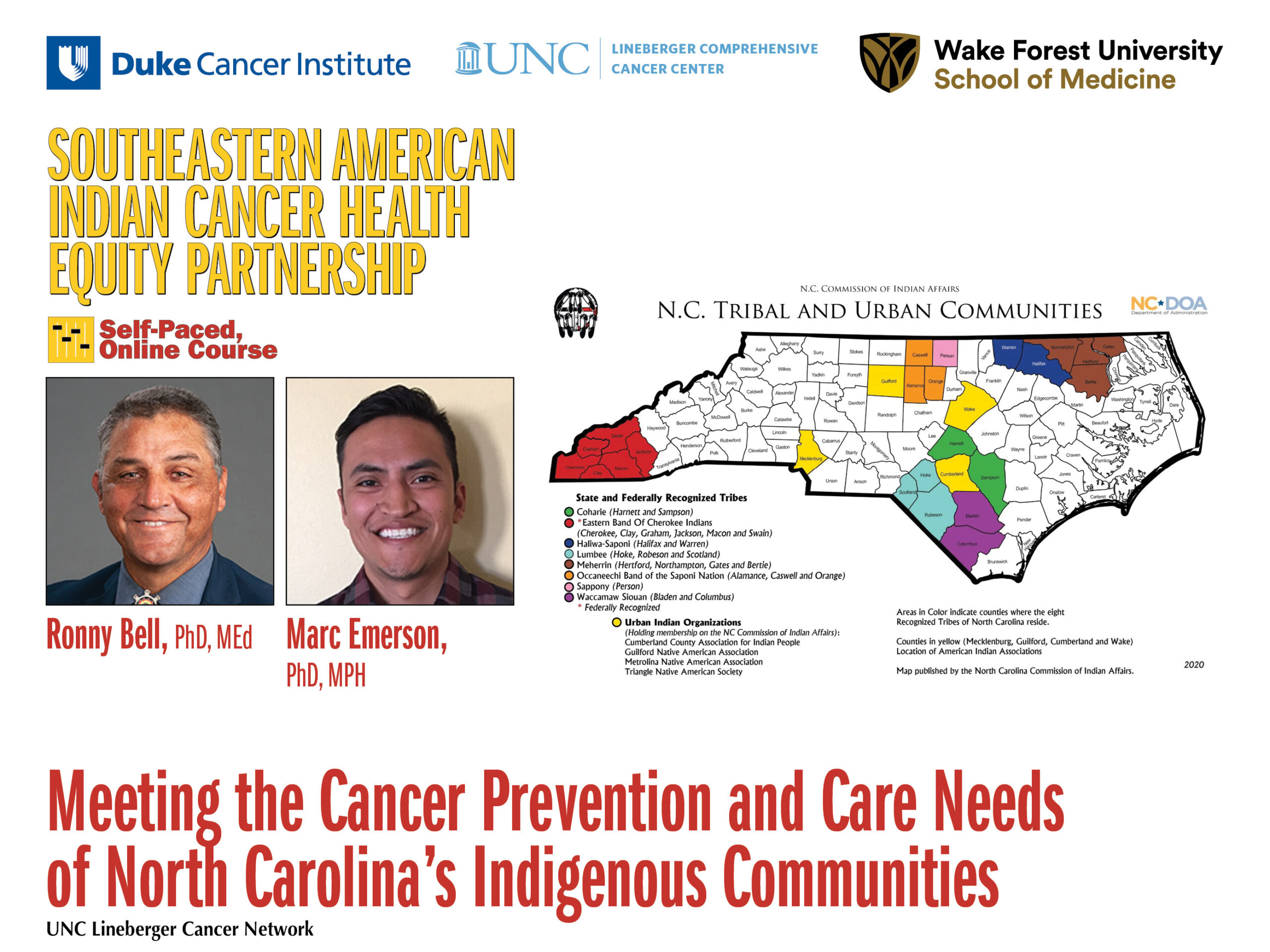 Meeting the Cancer Prevention and Care Needs of North Carolina’s Indigenous Communities