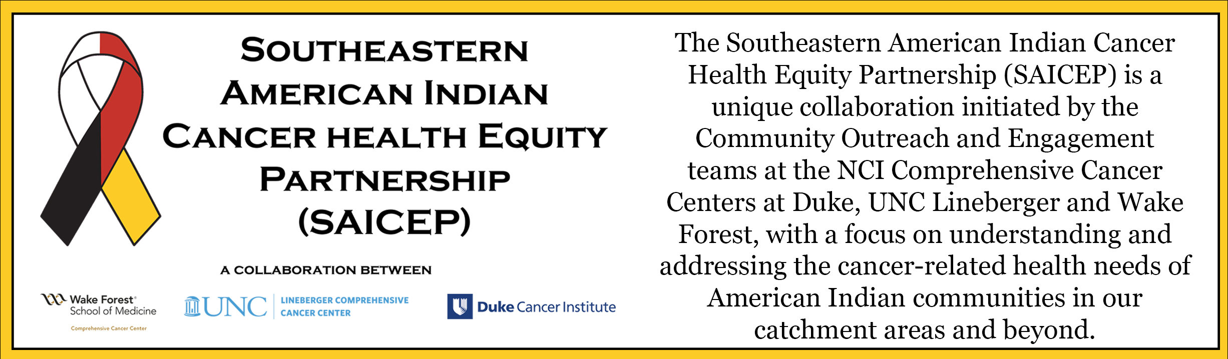 Southeastern American Indian Cancer Health Equity Partnership