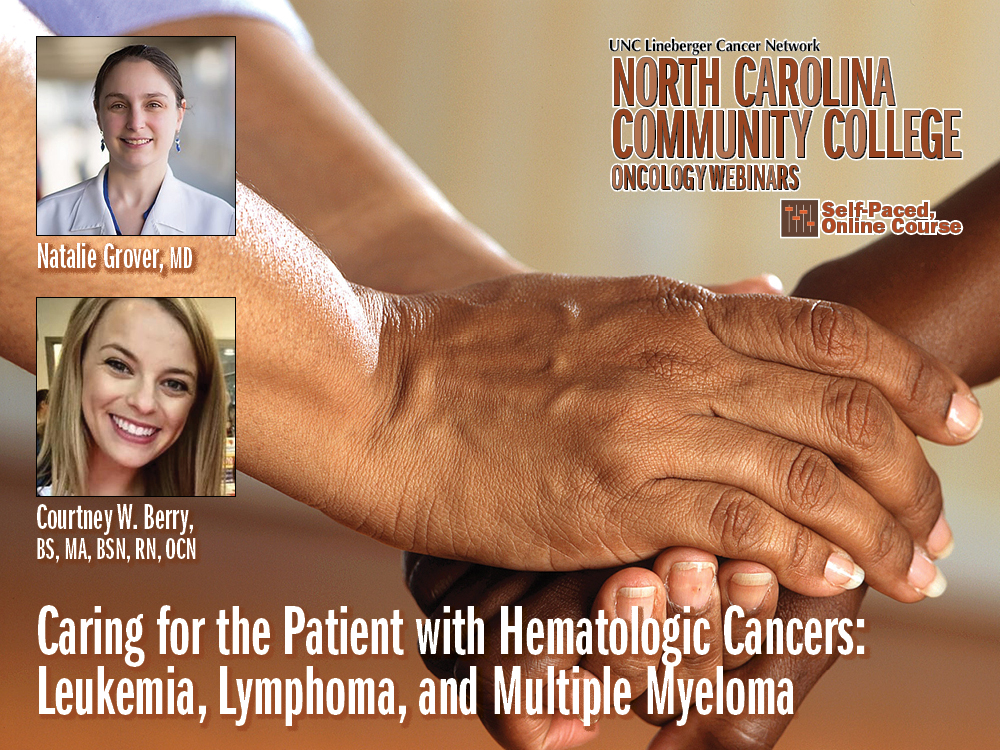 Caring for the Patient with Hematologic Cancers: Leukemia, Lymphoma, and Multiple Myeloma