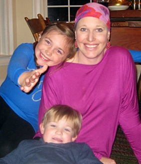 Ellen with her children