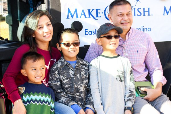 Noah Marmito and his family will spend the holidays in Walt Disney World thanks to Make-A-Wish of Eastern North Carolina.