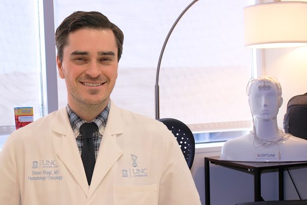 UNC Lineberger's Simon Khagi, MD, is director of the University of North Carolina Brain Tumor Program.