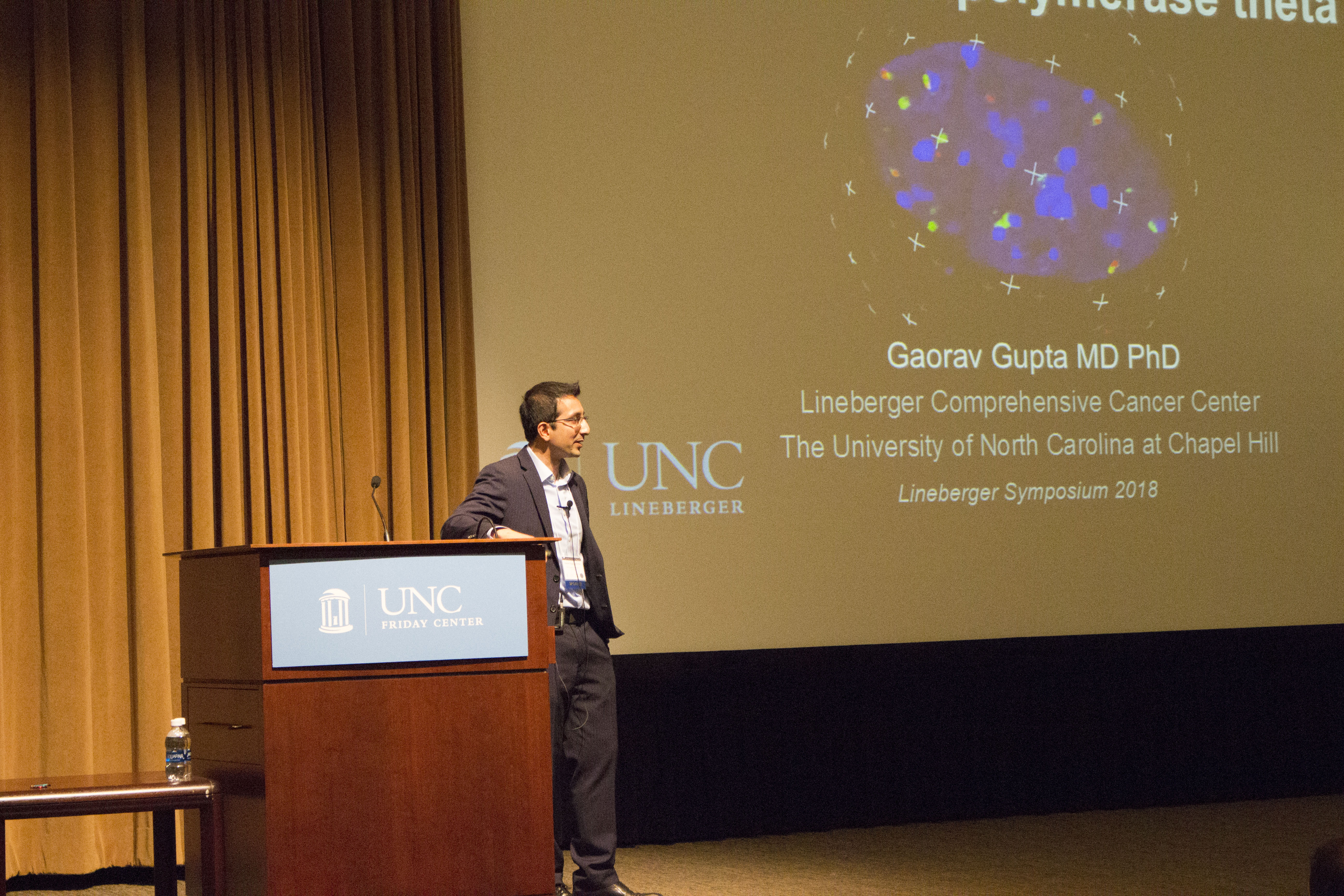 UNC Lineberger's Gaorav Gupta, MD, PhD.
