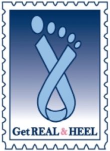 Get REAL and HEEL logo