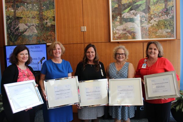 Recipients of the 2019 Oncology Excellence Awards