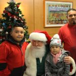 Santa visits pediatric hematology-oncology clinic 2019