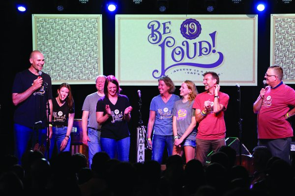 Be Loud Sophie Foundation concert, a fundraiser that supports the AYA Program at UNC Lineberger