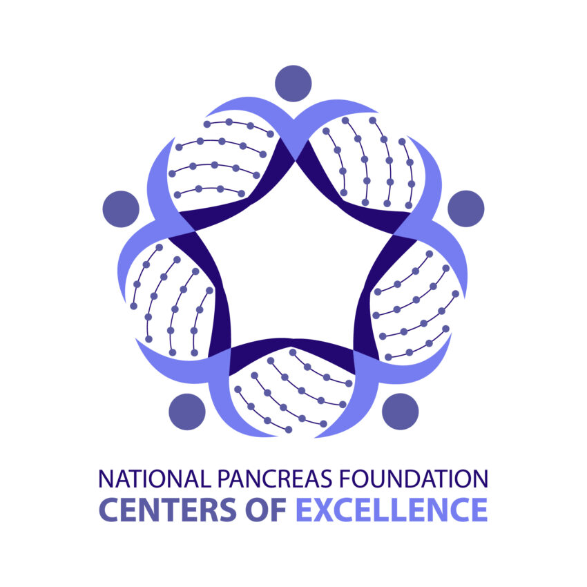 National Pancreas Foundation Center of Excellence logo