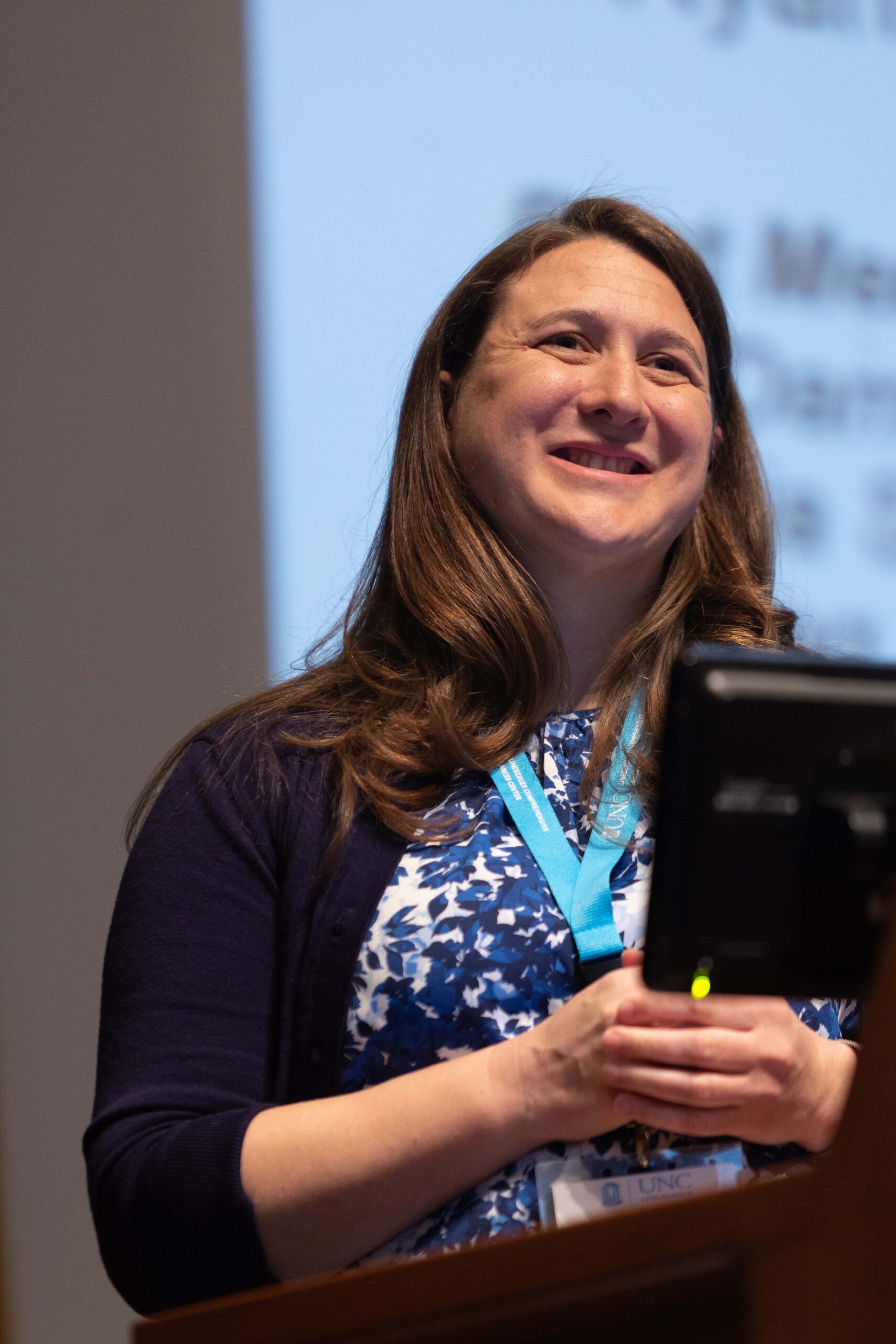 Katie Hoadley presents at the UNC Lineberger Scientific Symposium