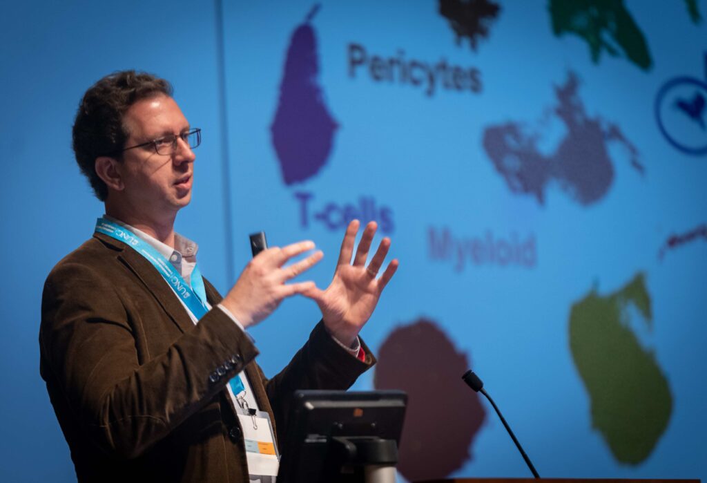 Nicholas Navin presents at the UNC Lineberger Scientific Symposium