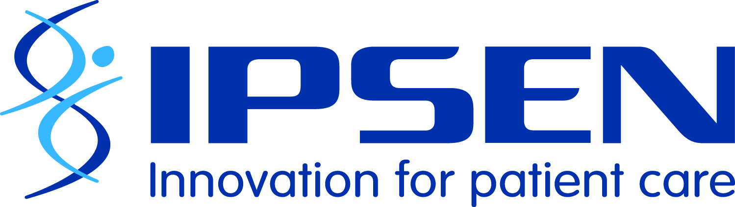 Ipsen logo: Innovation for patient care.