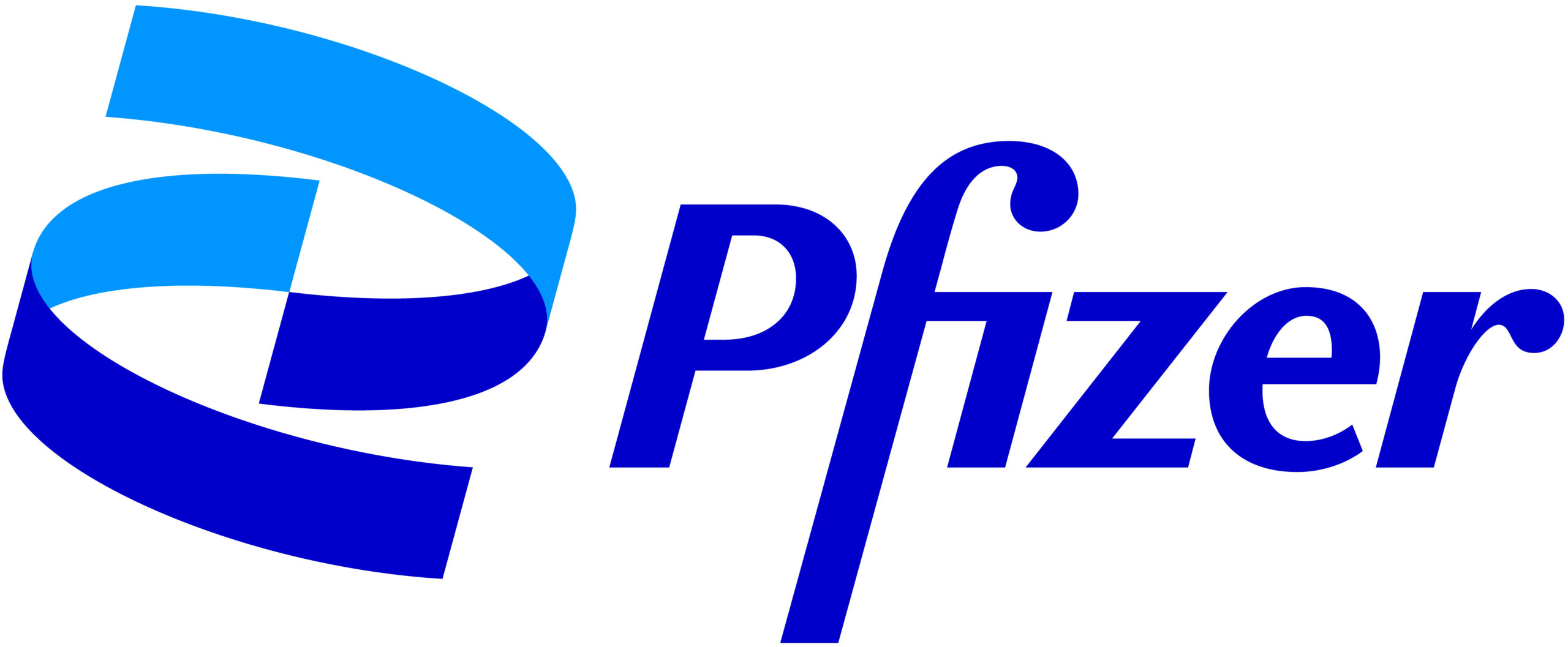Pfizer logo.