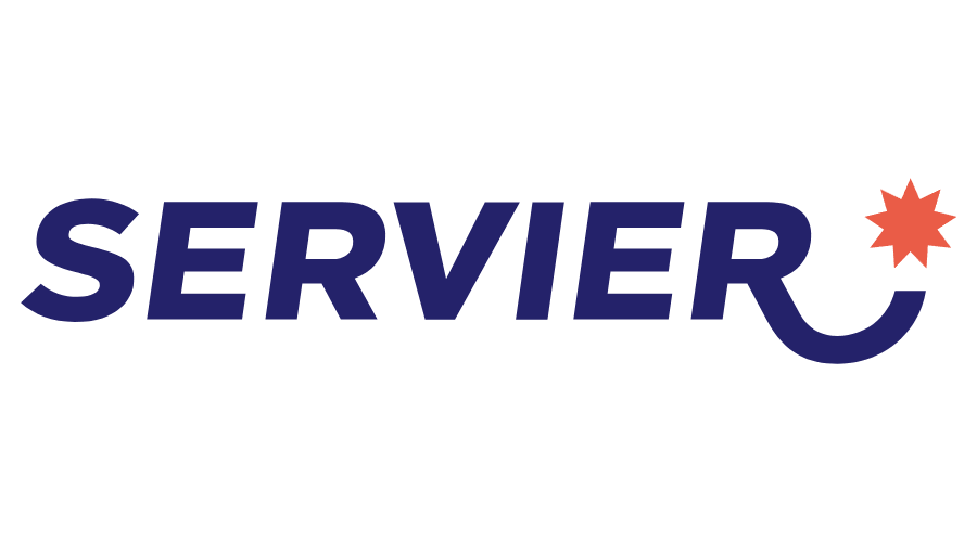 Servier logo.
